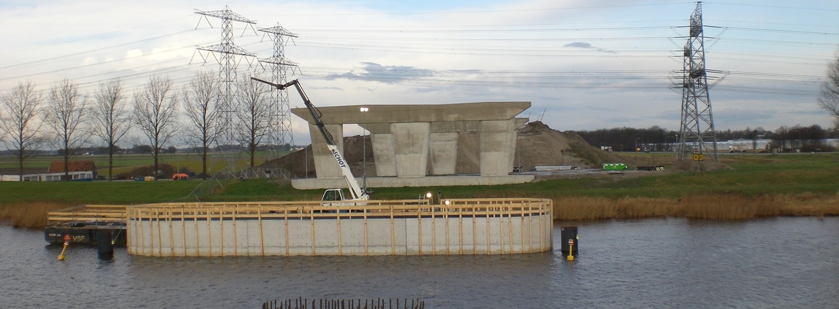 Header: Referenzprojekt Ramspol Klappbrücke