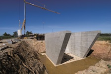 Projektfoto: Brücke bei Chemnitz