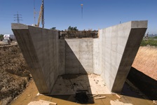 Projektfoto: Brücke bei Chemnitz