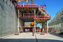 Projektfoto: Albabstiegstunnel, Portal Dornstadt