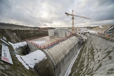 Projektfoto: Albabstiegstunnel, Portal Dornstadt