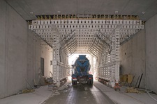 Projektfoto: Gmünder Einhorn-Tunnel